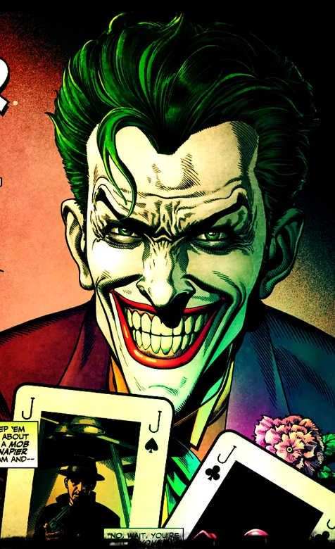 邪恶的脸手绘手机壁纸