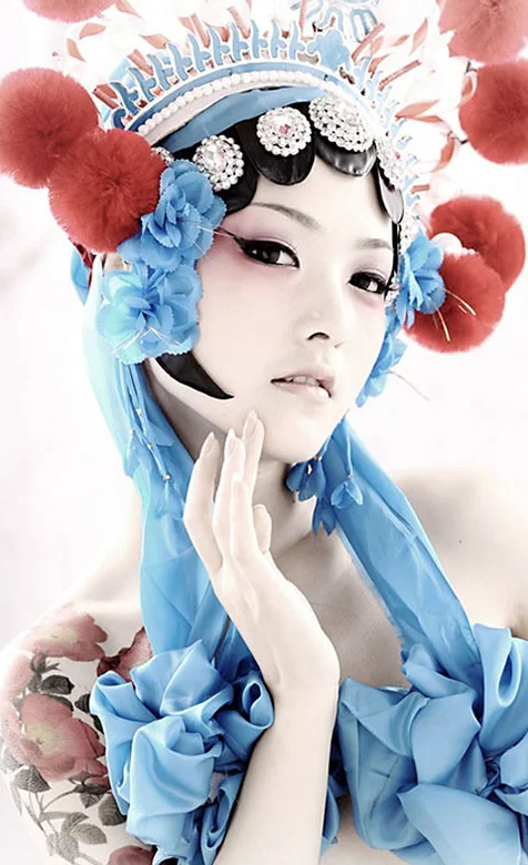 喜剧新扮-美女京剧造型全新演绎