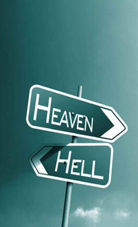 青色的背景路牌手机桌面