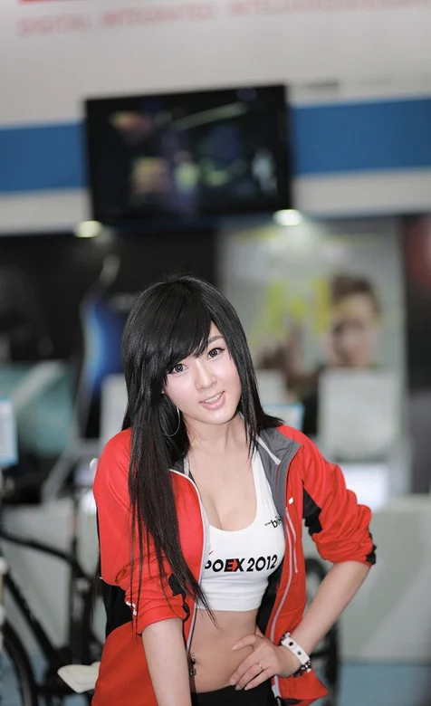 韩国十大美女车模之一黄美姬系列手机壁纸