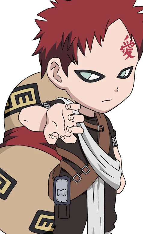 火影忍者-我爱罗萌态手机壁纸