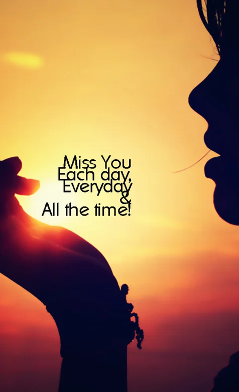 夕阳下想你在每一天