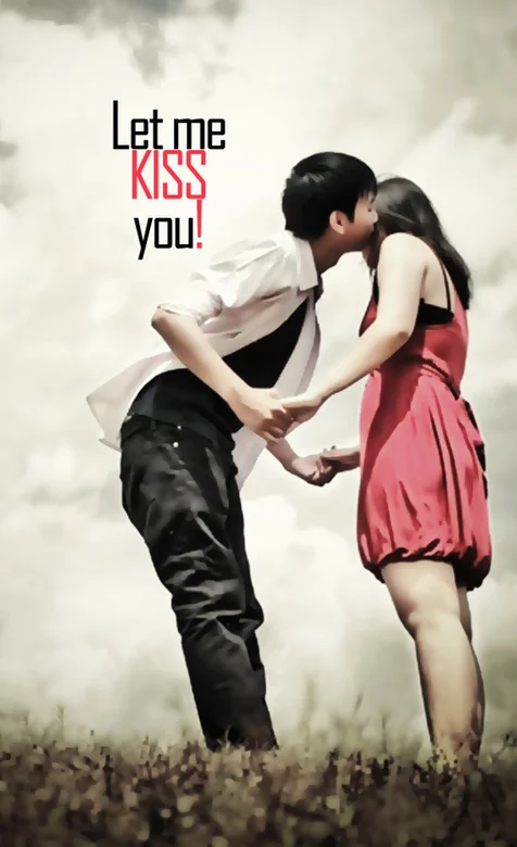 忘情的一吻-唯美画面爱情手机桌面