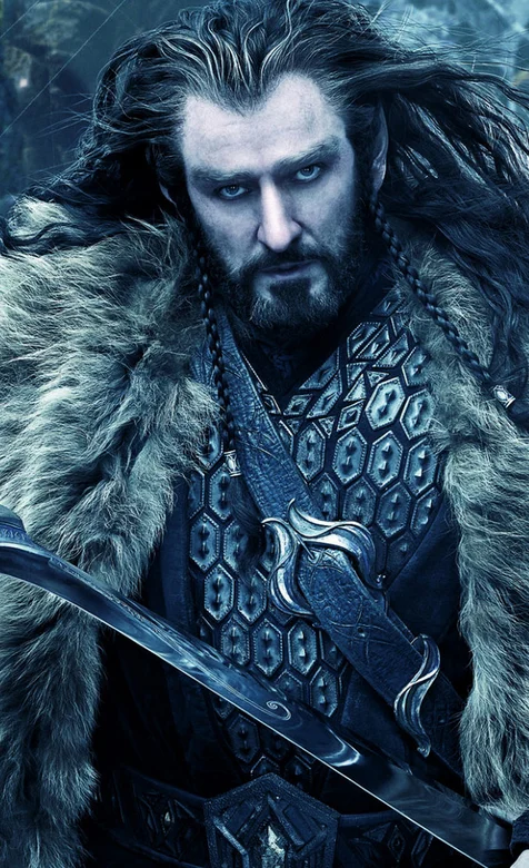 电影《霍比特人2》高清手机壁纸-矮人首领