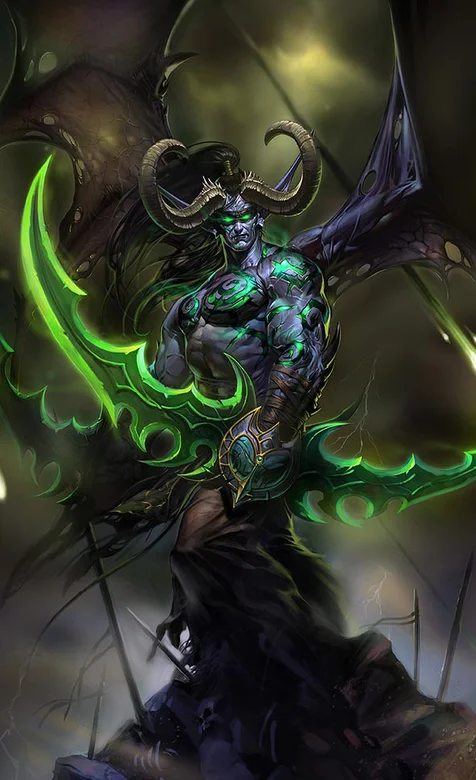 暗夜精灵超级英雄恶魔猎手高清手机壁纸