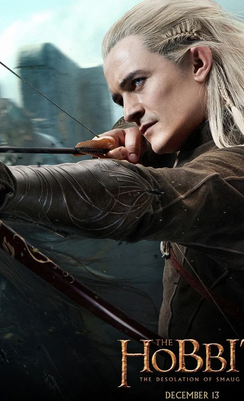 电影《霍比特人2》精灵族的帅哥弓箭手