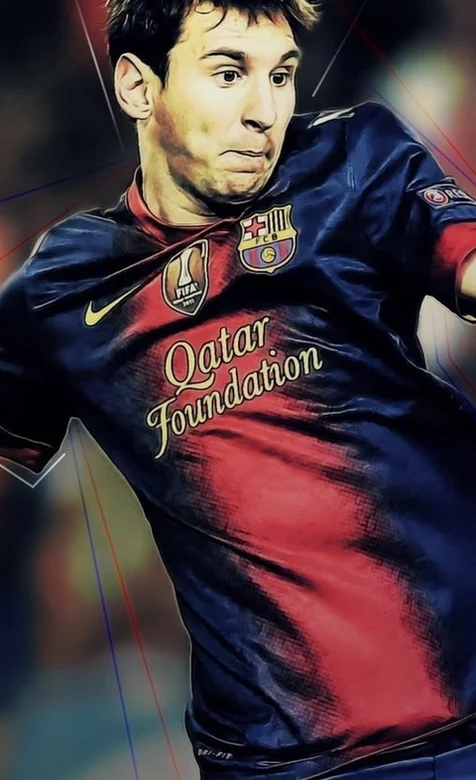 巴萨（巴塞罗那）队灵魂人物-梅西个人手机高清壁纸大全