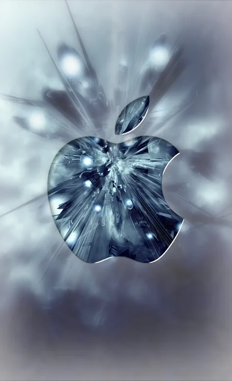 炫彩苹果LOGO品牌手机壁纸