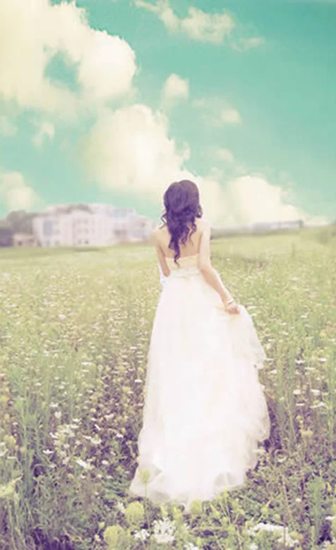 唯美婚纱手机壁纸