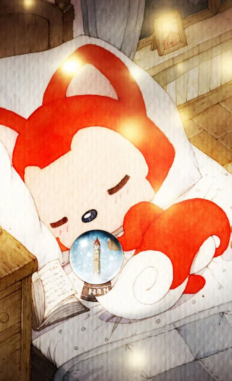 最受欢迎卡通形象阿狸手机壁纸