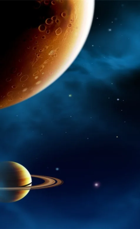 木星和月球安卓壁纸