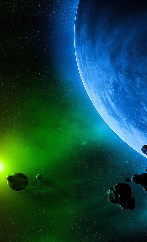 极光星球安卓手机壁纸