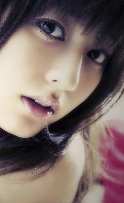 清纯美女近照手机壁纸