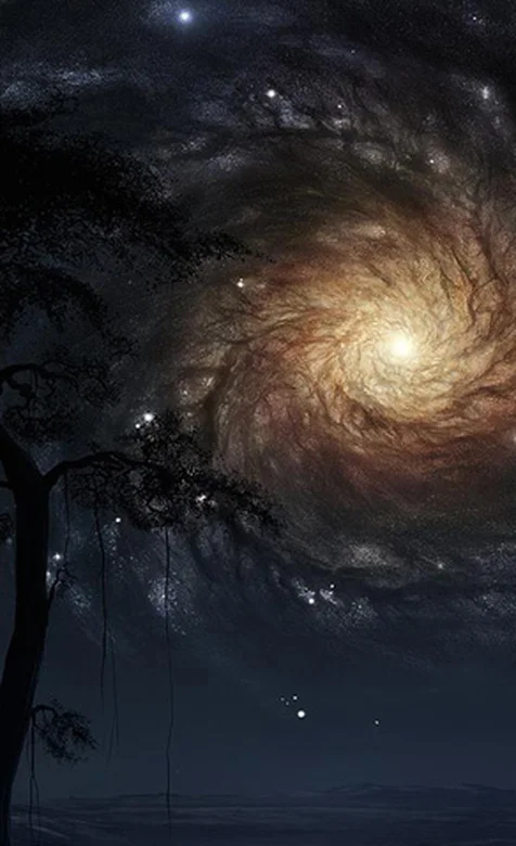 奇幻黑洞手机壁纸