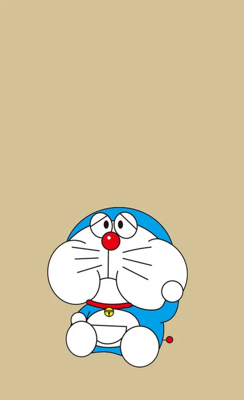 哆啦A梦可爱表情手机壁纸