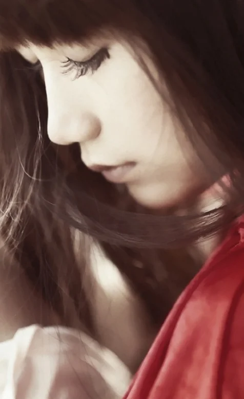 唯美少女写真手机壁纸