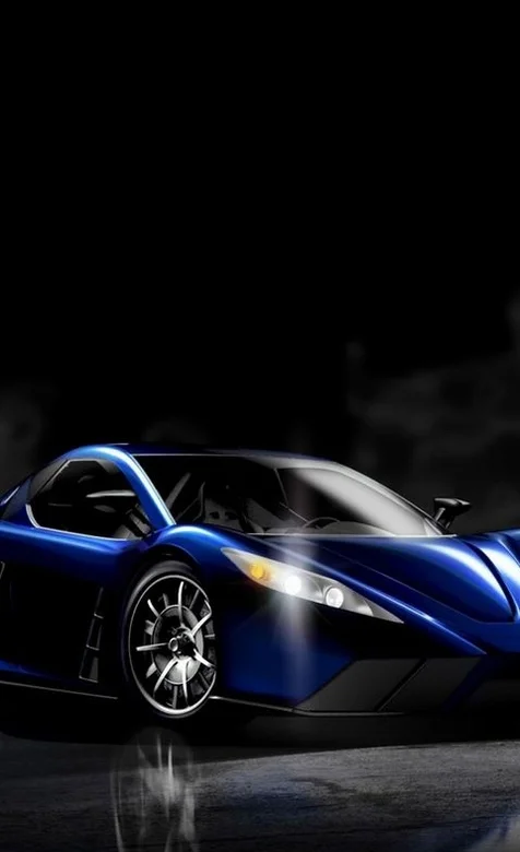 宝蓝色概念跑车系列手机壁纸免费下载