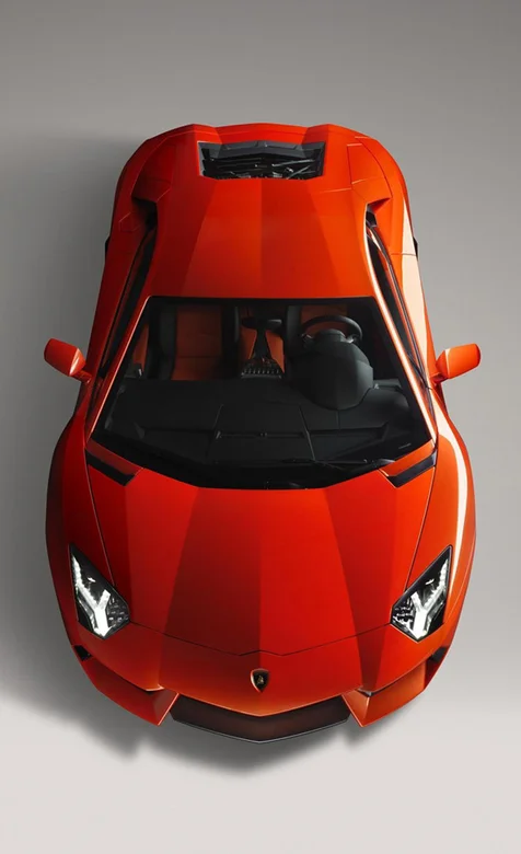 大红色超级跑车手机壁纸