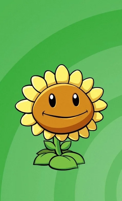 植物大战僵尸手机桌面之向日葵