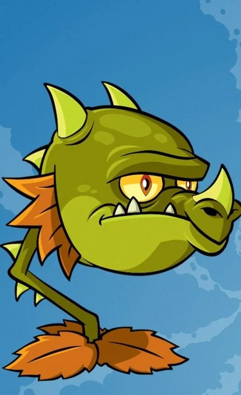 植物大战僵尸手机桌面之野猪獠牙植物