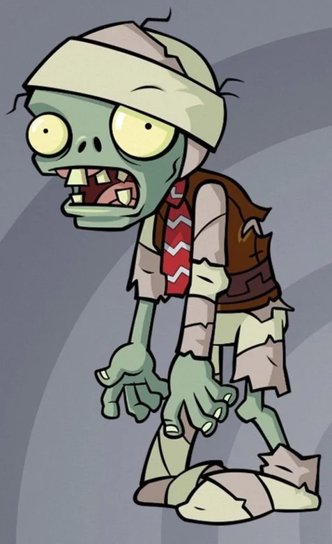 游戏壁纸之红领带僵尸高清手机桌面