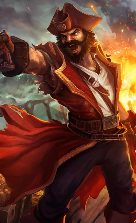 游戏系列手机壁纸-海盗船长