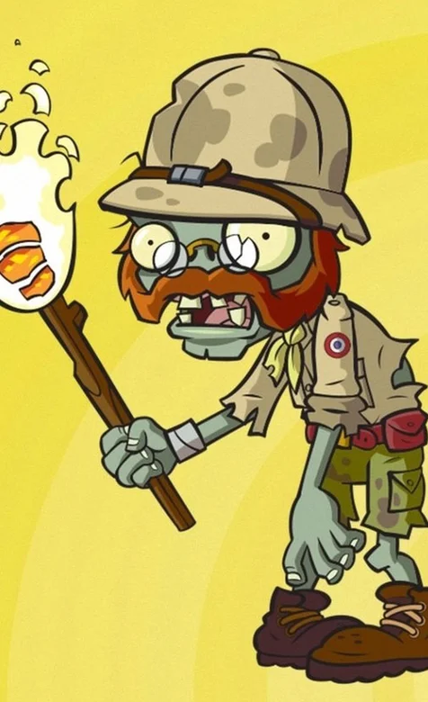 植物大战僵尸手机桌面之考古家僵尸