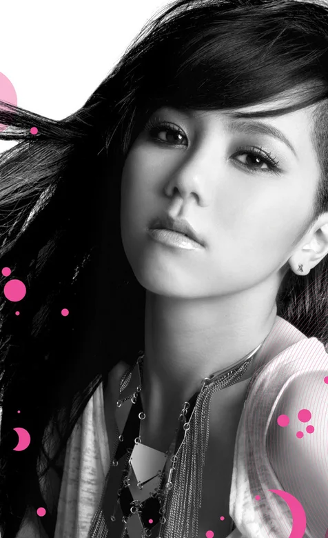 邓紫棋高清个人黑白写真手机壁纸