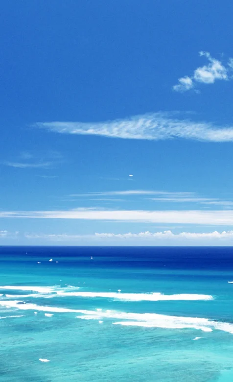 天空海洋的清新手机图片