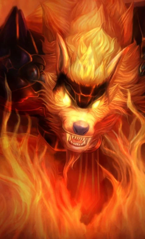 游戏LOL火狼iPhone 5S手机壁纸