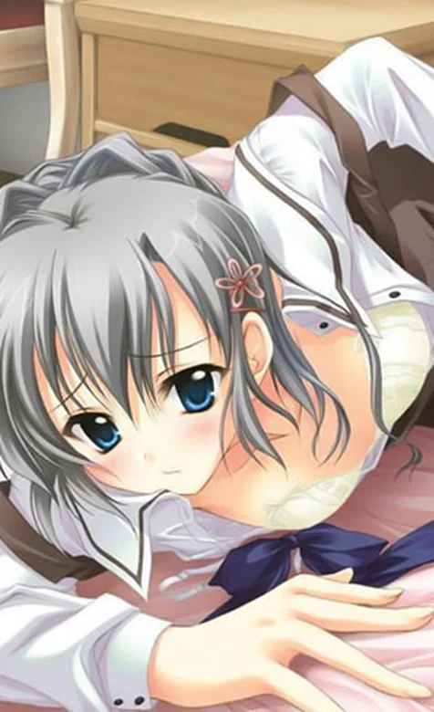 大胸动漫美女的诱惑手机桌面