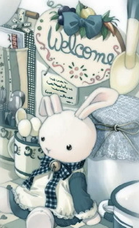 意境卡通玩偶手机桌面下载