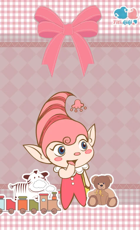 格子卡通萌图手机图片