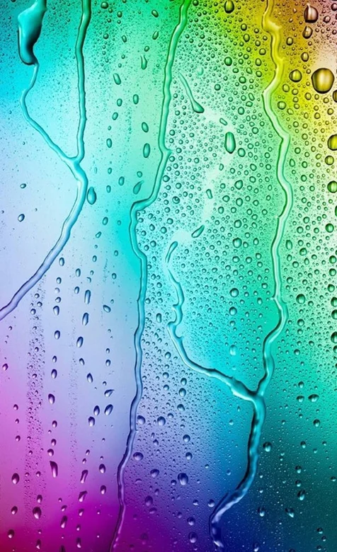 炫彩镜水玻璃高清手机壁纸