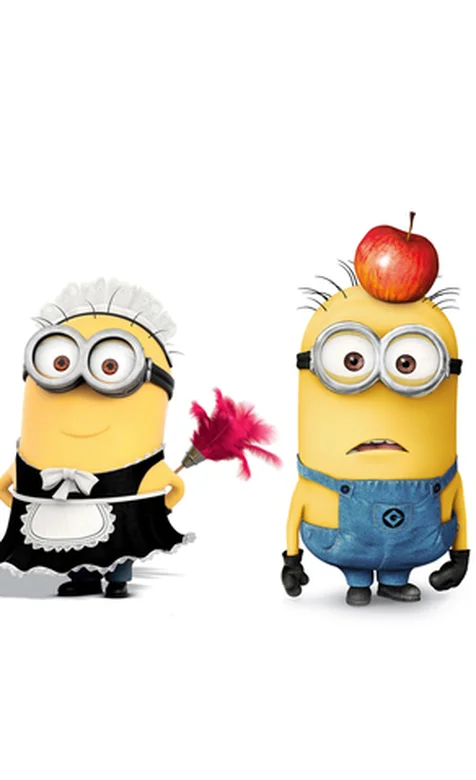 电影《卑鄙的我》里面的保姆小黄人手机图片