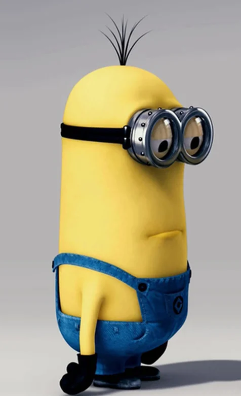 忧郁的小黄人手机壁纸