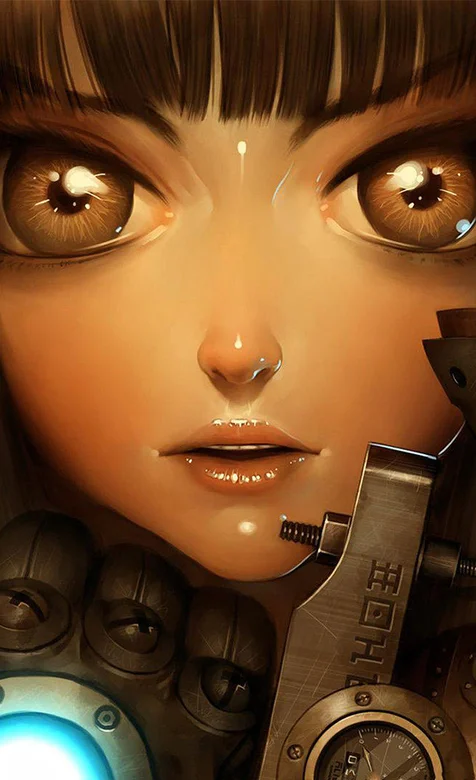 动漫美女战士高清手机壁纸