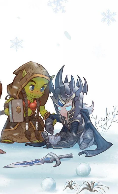 超可爱萌版魔兽世界手机桌面