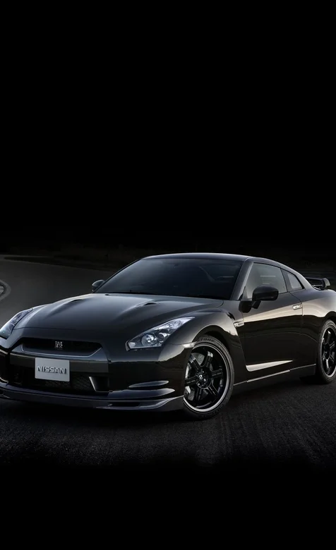 黑色的超级跑车高清特写手机壁纸