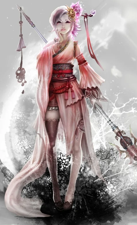 中国风游戏美女手机壁纸