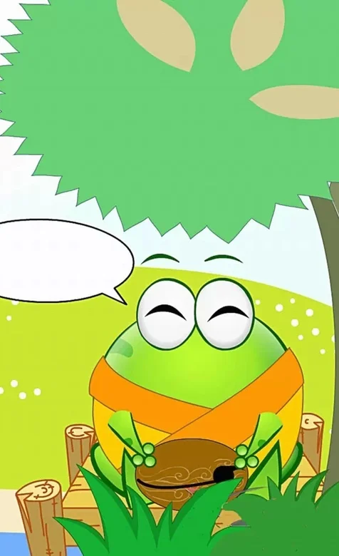 卡通青蛙手机桌面下载