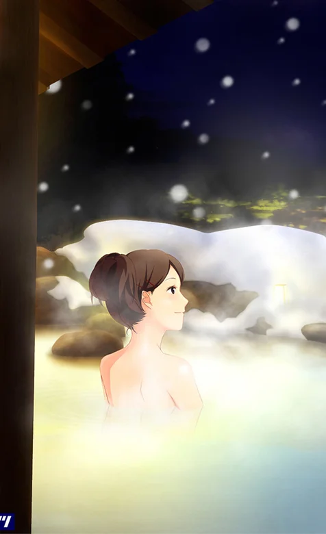 动漫美少女梦幻沐浴手机壁纸