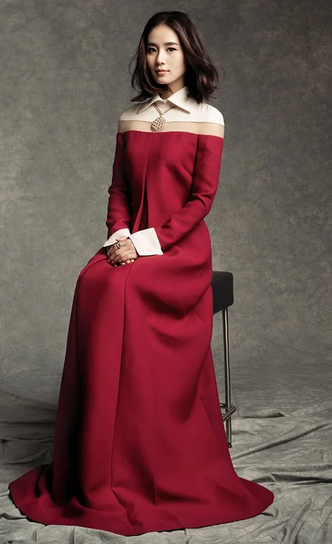 刘诗诗欧式装扮手机写真壁纸下载