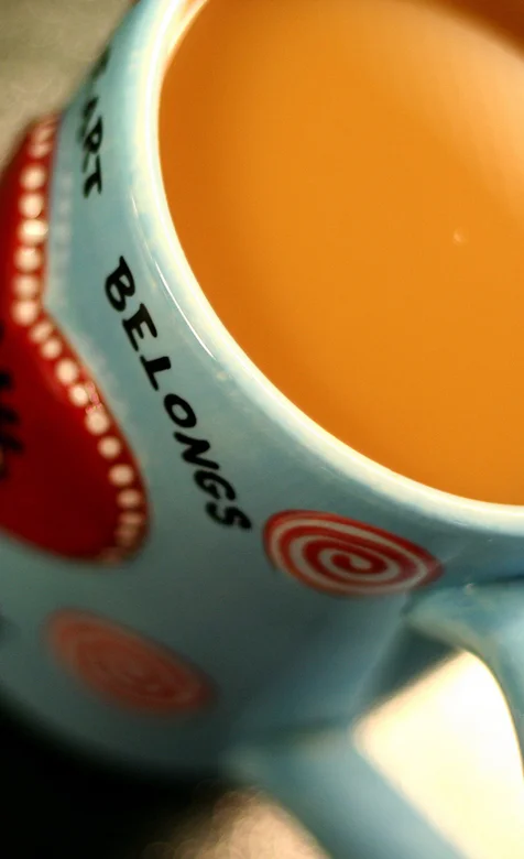 唯美爱心咖啡手机桌面下载