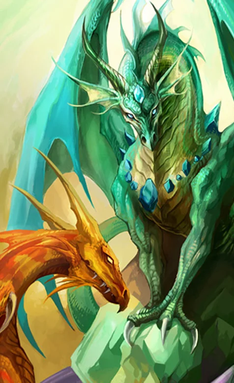 外国人心中的龙手机壁纸