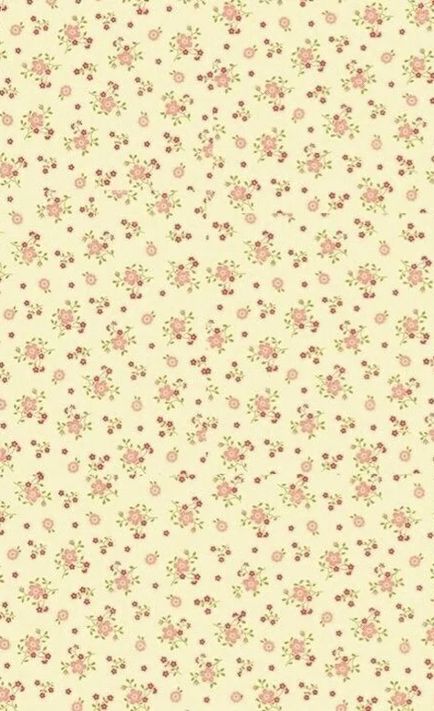 精美黄色小碎花手机壁纸