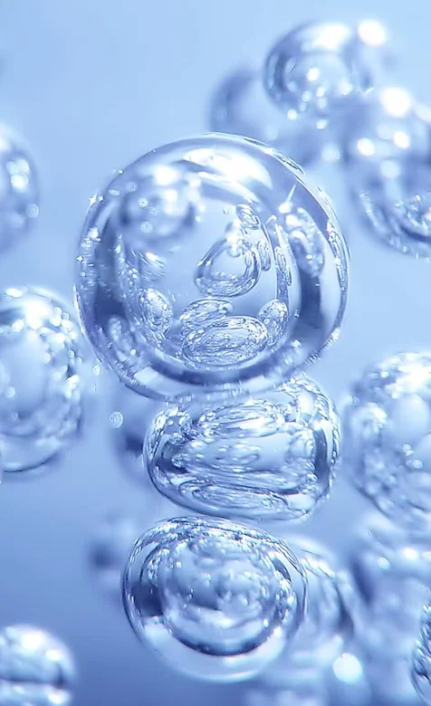 水中的气泡手机桌面背景下载