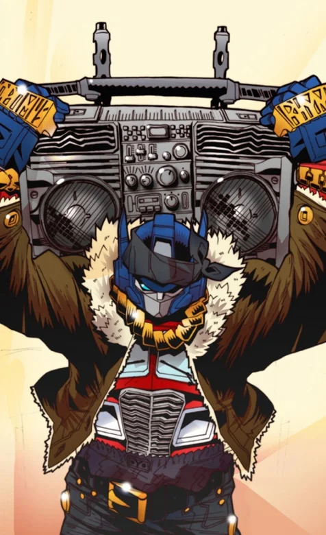 朋克版擎天柱手机壁纸