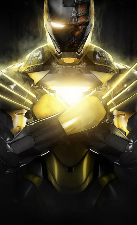 钢铁侠和金刚狼的合体手机壁纸