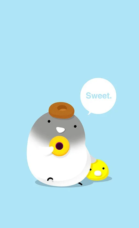 卡通小鸡动漫手机壁纸下载